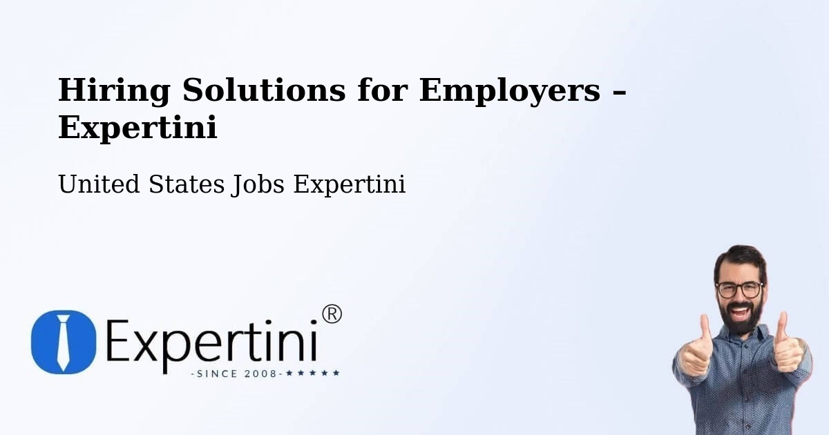 Hiring Solutions for Employers in Malvern - Malvern, United States Jobs Expertini